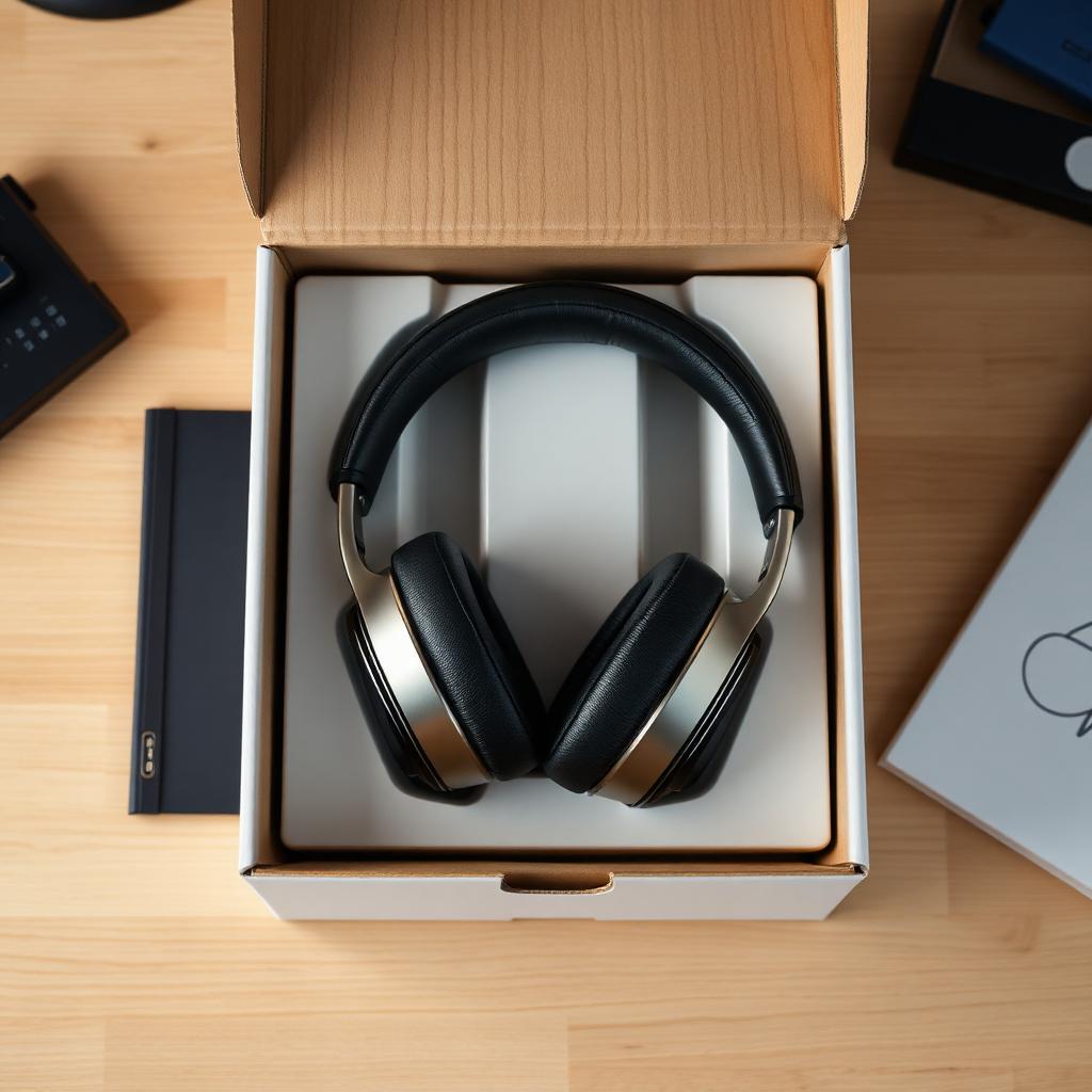 Unboxing + first-impressions: noise-canceling headphones