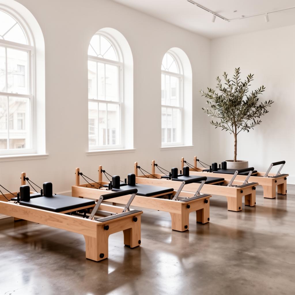Studio tour for new pilates location